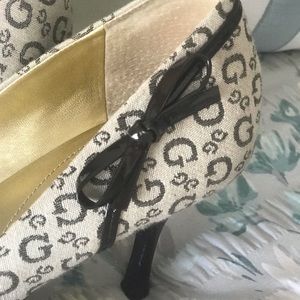 Guess two tone heels